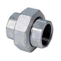 Американка чугунная DN 15-25 PN 16 оцинкованная прямая муфта-муфта купить в Волгограде | "Проконсим"