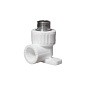 Угольник установочный ПП 20-1/2'' PN 25 белый VALFEX Pro купить в Волгограде | "Проконсим"