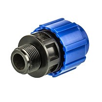 Муфта компрессионаая ПЭ ВР 63-1 1/2'' купить в Волгограде | "Проконсим"