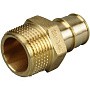 Муфты латунные для PEX труб DN 16-50 PN 10 под надвижную гильзу OP с наружной резьбой ONE PLUS купить в Волгограде | "Проконсим"