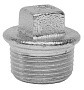 Заглушки чугунные DN 15-50 PN 16 оцинкованные штуцерные Fittex Plus купить в Волгограде | "Проконсим"