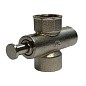 Кран латунный кнопочный КММ DN 15 PN 16 под манометр G1/2''-М20х1,5 без контрольного фланца муфта-муфта без рычага Пензапромарматура купить в Волгограде | "Проконсим"