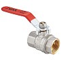 Кран латунный шаровой MVI BV.511 DN 50 PN 40 никелированный полнопроходной муфта-муфта рычаг купить в Волгограде | "Проконсим"