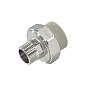 Муфта комбинированная разъёмная VALFEX 20 PN 25 G-1'' американка-НР серая купить в Волгограде | "Проконсим"