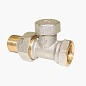 Клапан запорно-регулирующий Raditec DN 15 PN 16 прямой G1/2'' Kvs = 1,41 м3/ч для радиатора, 120гр. купить в Волгограде | "Проконсим"