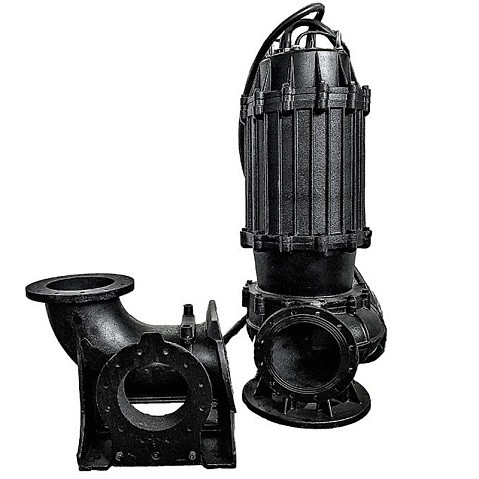 Насос канализационный CNP 80WQ36-16-4AC(I) 4кВт 3х380В чугунный с автоматической трубной муфтой DN 80 кабель 9м 40гр. купить в Волгограде | "Проконсим"