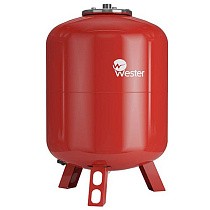 Баки расширительные для отопления DN 32 PN 10 вертикальные красные WESTER купить в Волгограде | "Проконсим"