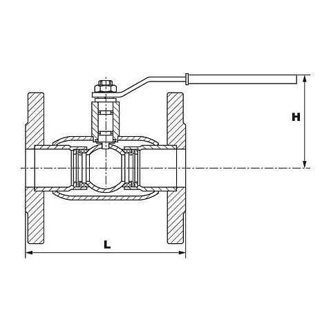 Краны стальные шаровые цельносварные DN 15-200 PN 16-40 фланцевые рычаг PR купить в Волгограде | "Проконсим" Краны стальные шаровые цельносварные DN 15-200 PN 16-40 фланцевые рычаг PR купить в Волгограде | "Проконсим"
