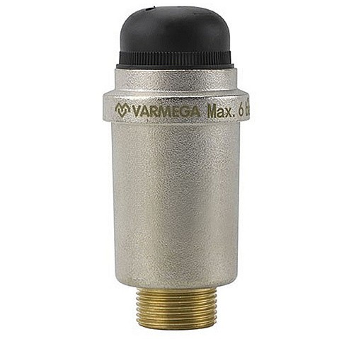 Воздухоотводчик VARMEGA VM132 DN20 PN6 вертикальный выпуск НР-3/4'' автоматический купить в Волгограде | "Проконсим"