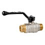 Краны латунные шаровые DN 15-25 PN 40 никелированные рычаг штуцер-штуцер LD Pride 47.305 купить в Волгограде | "Проконсим"