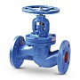 Клапан запорный (вентиль) DN 15 PN 16 фланцевый 130мм до 160гр. графитовый чугунный FAF 2100015 купить в Волгограде | "Проконсим"