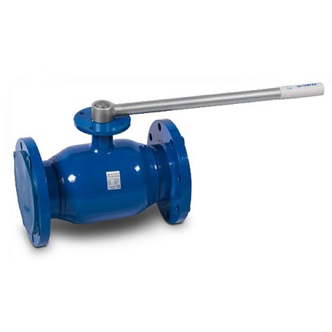 Кран стальной шаровой цельносварной TEMPER КШ.Ц.Ф, DN 150 PN 16, 380мм, стандартнопроходной, фланцевый с ручкой купить в Волгограде | "Проконсим"