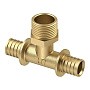 Тройники латунные для PEX труб DN 16-32 PN 16 под надвижную гильзу с наружной резьбой РосТурПласт купить в Волгограде | "Проконсим"