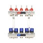 Коллекторная группа из латуни DN 25-5 вых. G-3/4'' евроконус, с расходомерами, без дренажного крана и воздухоотводчика VARMEGA VM15405 купить в Волгограде | "Проконсим"