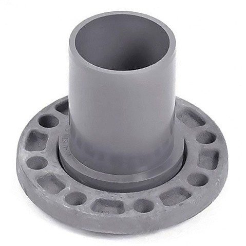 Патрубки НПВХ гладкие SDR26 DN 90-315 PN 10 с металлическим фланцем Хемкор купить в Волгограде | "Проконсим" Патрубки НПВХ гладкие SDR26 DN 90-315 PN 10 с металлическим фланцем Хемкор купить в Волгограде | "Проконсим"