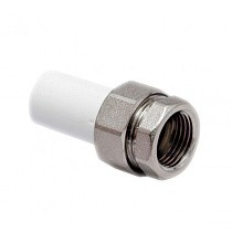 Муфты ПП трубные разъёмные DN 20-40 PN 25 с внутренней резьбой американка белые Valfex купить в Волгограде | "Проконсим"