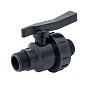 Кран шаровый ПЭ резьбовой НР-НР DN 1 1/2'' PN 10 купить в Волгограде | "Проконсим"