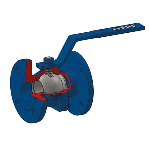 Краны шаровые полнопроходные DN 200-250 PN16 фланцевые PTFE с редуктором FAF 1100 (FAF 1220) купить в Волгограде | "Проконсим"