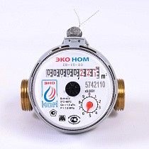 Счетчики горячей воды СВ DN 15 PN 16 до 90гр. муфтовые с обратным клапаном без МК ЭКО НОМ купить в Волгограде | "Проконсим"