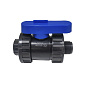 Кран шаровой компрессионный ПНД DN 25 PN 16 наружная резьба -3/4'' внутренняя резьба -3/4'' обжимной для ПЭ труб Кудиновский трубный завод купить в Волгограде | "Проконсим"