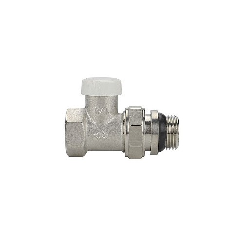 Клапан радиаторный VARMEGA VM10311 DN15 PN10 прямой настроечный G-1/2'' с уплотнением муфта-штуцер купить в Волгограде | "Проконсим"