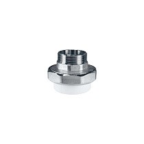 Муфты ПП DN 75-110 PN 25 разъёмные с наружной резьбой белые Valfex купить в Волгограде | "Проконсим"