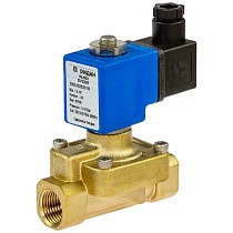 Клапаны электромагнитные DN 15-50 PN 12-16 латунные 220В нормально закрытые EPDM РИДАН EV220R купить в Волгограде | "Проконсим"