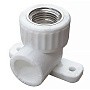 Угольник установочный ПП 20-1/2'' PN 25 с внутренней резьбой белый VALFEX  купить в Волгограде | "Проконсим"