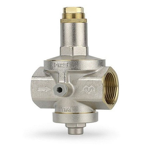 Регулятор давления VARMEGA VM128 DN 32 PN25 мембранный под манометр 7,2kv G-1 1/4'' никелированный купить в Волгограде | "Проконсим"
