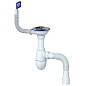 Сифон для мойки Unicorn В425, 40х50 гибкий отвод, 3 1/2'' х40 чаша из нержавеющей стали, прямоугольный перелив купить в Волгограде | "Проконсим"