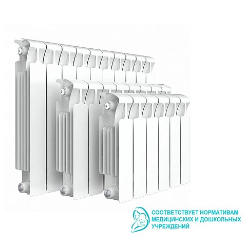 Радиатор монолитный RIFAR MONOLIT Ventil VL 80х261х100 17секц. 300/100Вт купить в Волгограде | "Проконсим"