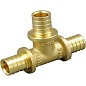 Тройник латунный для PEX-PEX труб 25-20-20 PN 10 переходная под надвижную гильзу ONE PLUS купить в Волгограде | "Проконсим"