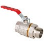 Кран латунный шаровой MVI BV.520 DN 40 PN 40 никелированный полнопроходной американка рычаг купить в Волгограде | "Проконсим"