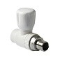 Кран шаровой для радиатора ПП 25-3/4'' PN 25 прямой с американкой белый Pro Aqua PA41010 купить в Волгограде | "Проконсим"