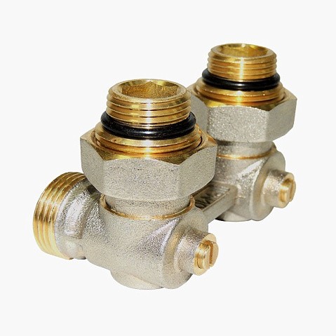 Узел нижнего подключения Vekotrim DN 15 PN 10 угловой двухтрубный 15-3/4'' с ниппелем, штуцер купить в Волгограде | "Проконсим"