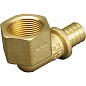 Угольник латунный для PEX труб 20-1/2'' PN 10 под надвижную гильзу с внутренней резьбой ONE PLUS купить в Волгограде | "Проконсим"