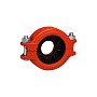 Муфта чугунная гибкая переходная DN 65х50 (Дн76х60) (2 1/2''х2'') грувлок