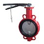 Затвор дисковый поворотный DN 50 PN 16 межфланцевый с диском из нержавеющей стали уплотнение-EPDM ручной Seagull купить в Волгограде | "Проконсим"