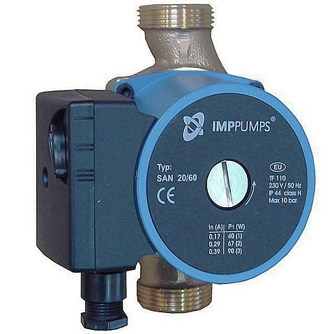 Насос циркуляционный с мокрым ротором IMP PUMPS SAN трехскоростной, резьбовой купить в Волгограде | "Проконсим" Насос циркуляционный с мокрым ротором IMP PUMPS SAN трехскоростной, резьбовой купить в Волгограде | "Проконсим"