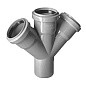 Крестовина ПП для канализации косая 45гр. 110- 50- 50 Valfex купить в Волгограде | "Проконсим"