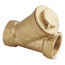 Фильтры сетчатые латунные DN 15-50 PN 16 муфтовые косые грубой очистки AquaHit купить в Волгограде | "Проконсим"