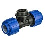 Тройник компрессионный PN 16 для ПЭ DN 20-1/2'' обжимное-муфта купить в Волгограде | "Проконсим"