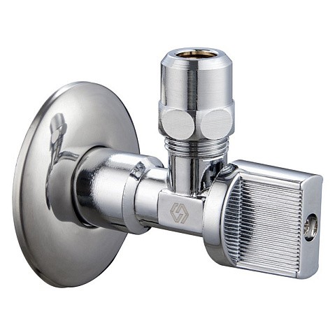 Кран латунный шаровой угловой MVI BV.464 DN 15-цанга 10 PN 10 наружная-M10 штуцер бабочка купить в Волгограде | "Проконсим"