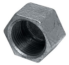 Заглушки чугунные DN 15-50 PN 16 оцинкованные муфтовые Fittex Plus купить в Волгограде | "Проконсим"