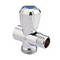 Вентиль латунный проходной MVI BV.461 DN 15 +отверстие 20 PN 10 хромированный муфта-штуцер маховик купить в Волгограде | "Проконсим"