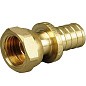 Муфта латунная для PEX труб 20-1/2'' PN 10 под надвижную гильзу ONE PLUS купить в Волгограде | "Проконсим"