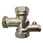 Клапан латунный MVI BL.110.04, DN 15 PN 10, балансировочный, Kvs 1,34 м3/ч с термодачиком под М10 никелированный, муфта-муфта купить в Волгограде | "Проконсим"