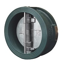 Клапаны обратные DN 40-600 PN 16 чугунные 2-створчатые межфланцевые до 120гр. GALA Тип. 5306H купить в Волгограде | "Проконсим"