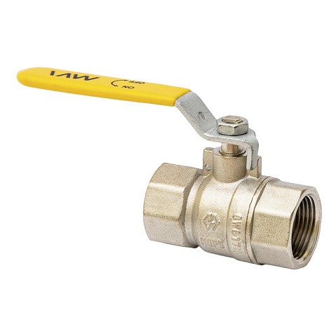 Краны латунные шаровые газовые DN 15-50 PN 25 рычаг муфта-муфта MVI BV.811 купить в Волгограде | "Проконсим"