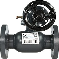 Краны стальные шаровые регулирующие DN 65-600 PN 16 цельносварные фланцевые с редуктором JIP-FF РИДАН купить в Волгограде | "Проконсим"